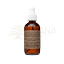 Amber glas sprühflasche mit weißer pumpe und beige etikett paavani ayurveda vata toner ayurvedischer gesichtsspray