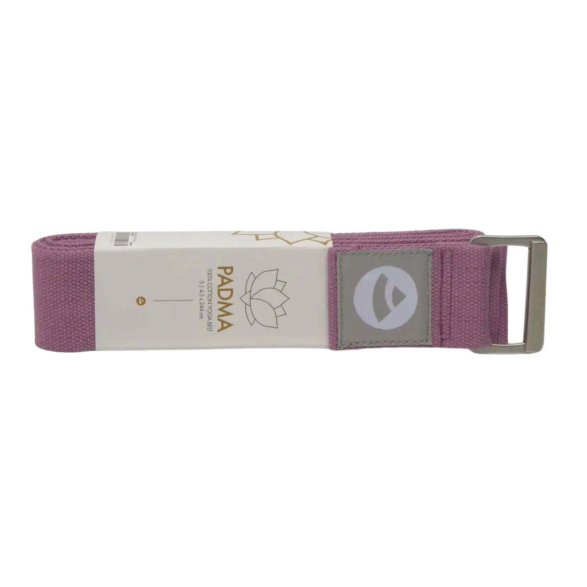 Bodynova PADMA Yogagurt aus Baumwolle mit Schnalle, extra breit, griffig und stabil für Yoga-Übungen