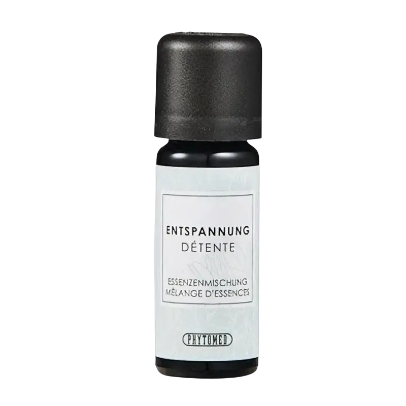 Ätherisches Duftöl Phytomed Entspannung, 10 ml, flüssiges ätherisches Öl für Aromatherapie und Entspannungszwecke