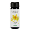 Massageöl mit Arnika von Phytomed, 100ml, flüssiges Körperöl in einer transparenten Flasche, ideal für Massageanwendungen
