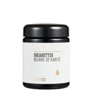 Bio Sheabutter für den Körper, 200g von Phytomed, zeigt die cremige, reine Sheabutter in einem Behälter.