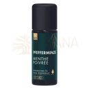 Dunkelgrüne glasflasche mit schwarzem deckel pfefferminze menthe poivrée von phytomed pfefferminze bio 10ml