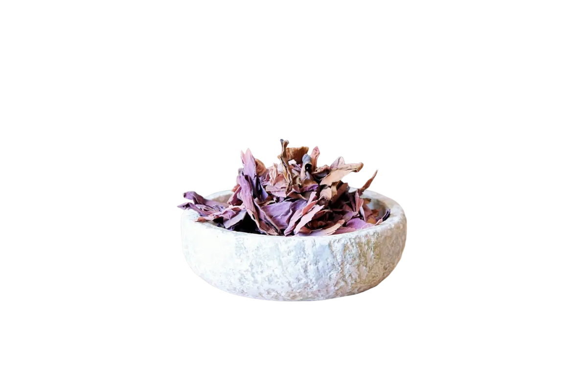 Getrocknete pinke Lotusblüten Nelumbo Nucifera, Heilkräuter aus Thailand, von Ayamani Naturals, für natürliche Anwendungen, 15 g