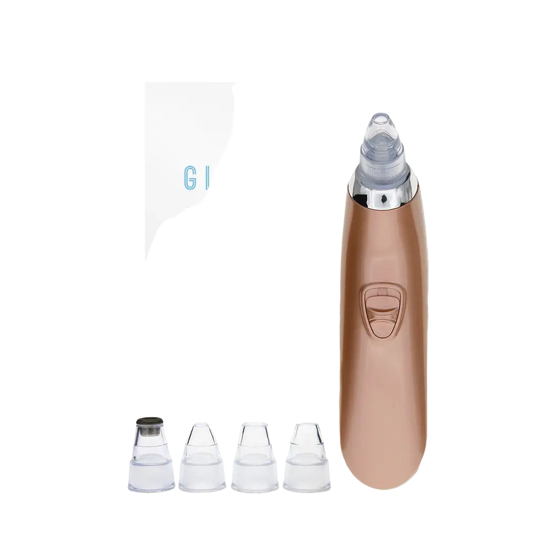 Porenreinigender Gesichtsentferner für Mitesser, Pickel und Akne, von My Wholesale Warehouse, zeigt Anwendung auf Gesicht.