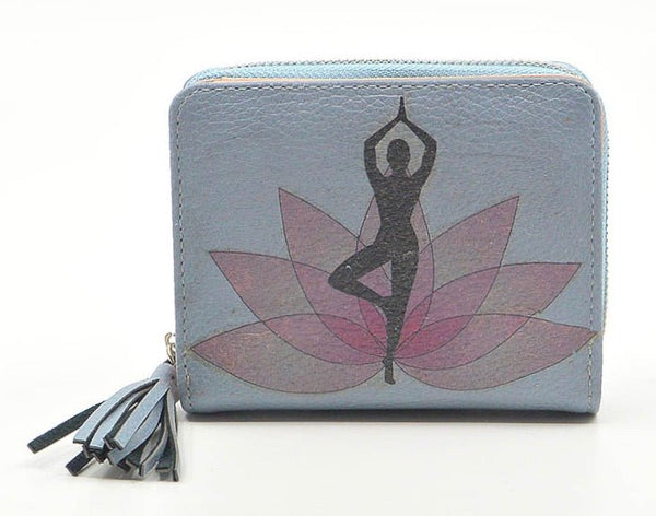 Portemonnaie Yoga blau - Mana Kendra GmbH