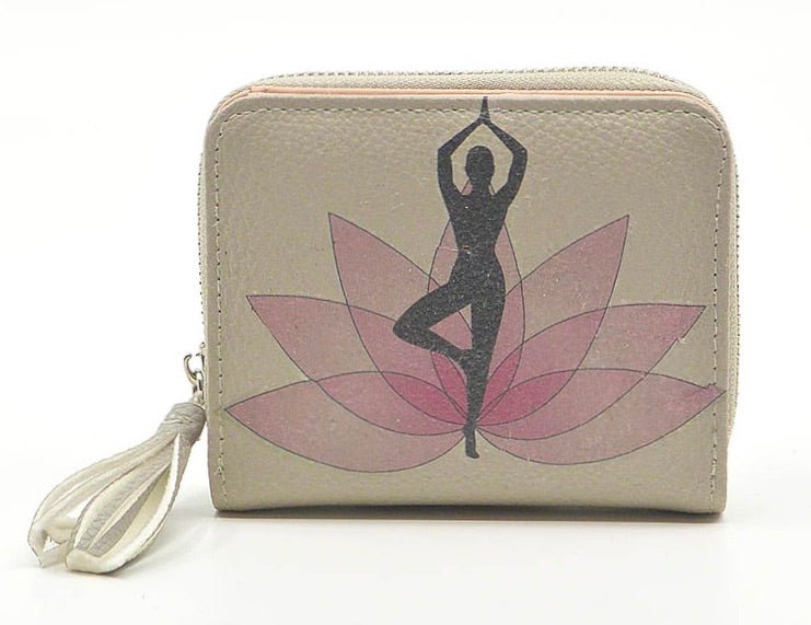 Portemonnaie Yoga grau - Mana Kendra GmbH