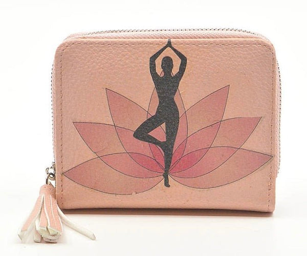 Portemonnaie Yoga rosa - Mana Kendra GmbH