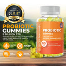 Probiotische Gummibärchen von HARMONIFY mit 5 Milliarden CFU, natürlicher Orangengeschmack, Nahrungsergänzung, 1000 mg Probiotika