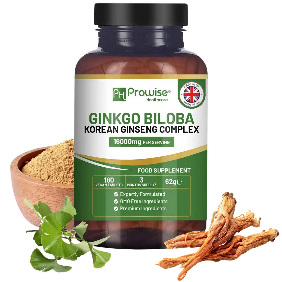 Ginkgo und Ginseng, Produktfoto