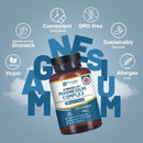 Magnesiumglycinat-Komplex von Prowise Healthcare, Nahrungsergänzung, Flasche mit Kapseln, für optimale Gesundheit und Wohlbefinden
