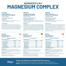 Magnesiumglycinat-Komplex von Prowise Healthcare, 4-in-1 Nahrungsergänzung, zeigt die Flasche mit Tabletten auf weißem Hintergrund