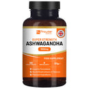 Vegane Ashwagandha 1500 mg Nahrungsergänzungstabletten von Prowise Healthcare, 180 Stück für 6 Monate.