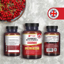 Prowise Healthcare Cranberry 30.000 mg + Vitamin C Nahrungsergänzung, Dose mit Cranberry- und Vitamin C-Kapseln für Immunsystem.