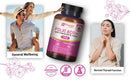 Vegane Folsäure+ 400 mcg Nahrungsergänzungstabletten mit Vitamin B12 und Jod von Prowise Healthcare, nahe Ansicht der Tabletten