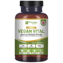Vegane Vital Multivitamine von Prowise Healthcare, 120 Kapseln, Nahrungsergänzungsmittel mit buntem Vitaminmischung in Gelkapseln