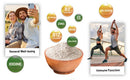 Vegane Vital Multivitamine von Prowise Healthcare in 120 Kapseln, hochdosiertes Nahrungsergänzungsmittel für Vitalität.