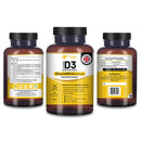 Prowise Healthcare Vitamin D3 4000 IE Tabletten, hochdosiertes Nahrungsergänzungsmittel, 14 Monate Vorrat, in Verpackung sichtbar