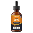 Orangentropfen mit Vitamin D3 4000 IU und K2 MK7 25 µg, Nahrungsergänzung von Prowise Healthcare in Flasche