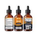 Orangentropfen mit Vitamin D3 4000 IU und K2 MK7 25 µg in Flasche, Nahrungsergänzung von Prowise Healthcare