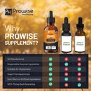 Orangentropfen mit Vitamin D3 4000 IU und K2 MK7 25 µg in Flasche, Nahrungsergänzung von Prowise Healthcare