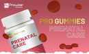 Vegane Pränatale Pflege Gummies mit Folsäure, Vitamin D, B12 und Zink, Nahrungsergänzungsmittel von Prowise Healthcare