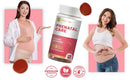 Vegane Schwangerschafts-Gummibärchen von Prowise Healthcare mit Folsäure, Vitamin D, B12 und Zink, in einer offenen Packung.