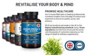 Dark amber glasflasche mit schwarzem verschluss und blauem etikett prowise vegan omega-3 dha algenöl kapseln