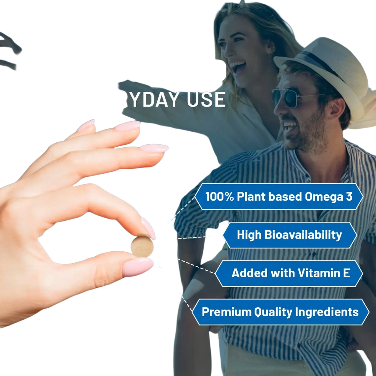 Prowise Vegan Omega-3-DHA Nahrungsergänzung aus Algenöl in 60 Weichkapseln, natürliche Omega-3-Quelle für die Gesundheit.