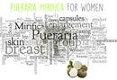 Eine cluster von ganzem und geschnittenem pueraria mirifica mit grünlich brauner schale und weißem inneren zur unterstützung hormonelles gleichgewicht und weibliche ausstrahlung