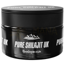 Schwarzes zylindrisches Glas mit Pure Shilajit UK-Harz, 30 g Nahrungsergänzung, natürliche Shilajit-Kur in UK