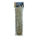 Ausräuchern räucherbündel mit getrocknetem salbei smudge stick, naturbast gebunden, klar verpackt, mana shop image to zoom