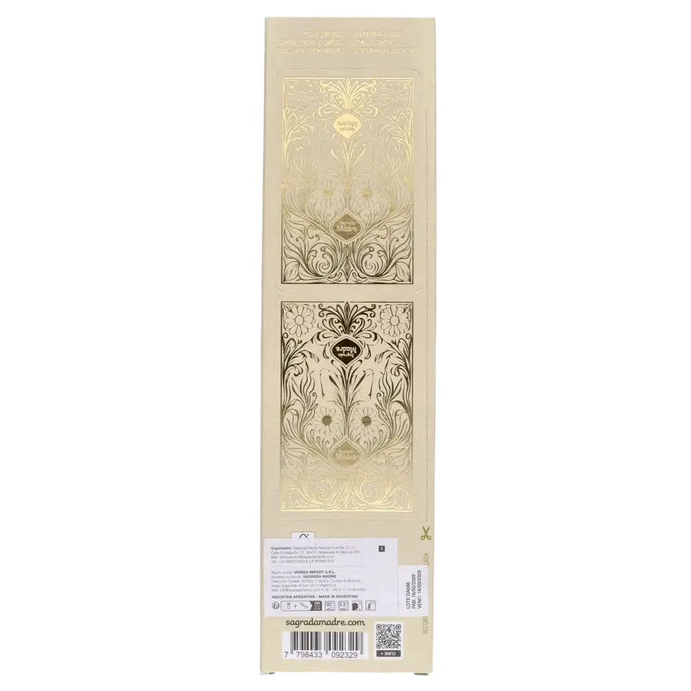 Räucherwerk Tarot Engel Weisheit mit Veilchenblätter, Vives de la Cortada S.L, elegante Verpackung und Räucherstäbchen.