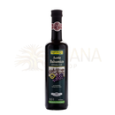 Dunkle glasflasche rapunzel aceto balsamico di modena i.g.p. bio mit modena igp etikett