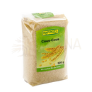 Rapunzel couscous 500g verpackung bio couscous in klarem plastik mit grünem label und weizenillustrationen bei mana shop image to zoom