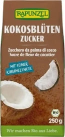 Rapunzel Bio Kokosblütenzucker, 250 g, natürliches Süßungsmittel mit karamellartigem Geschmack aus Kokosblüten.