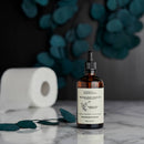 Ätherisches Eukalyptus- und Geranium-Raumspray von readthelabellondon, 100 ml, natürlicher Duft für Badezimmer und Toilette