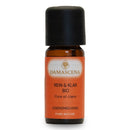 Damascena Rein & Klar BIO Essenzmischung 10 ml. Naturreine ätherische Duftmischung für Aromatherapie, Konzentration, Klarheit und Wohlbefinden.