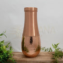 Reines Kupfer-Set mit tropfenförmiger Kupferkaraffe und 2 gehämmerten Kupferbechern, ca. 950 ml, von Ayurveda Specialist B.V.