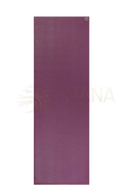 Rishikesh premium mat wild berry in lila mit strukturierter oberfläche und kleinem rundlogo ist eine premium yogamatte