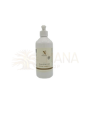 Weiße plastikflasche mit pumpe und beige etikett von d’natureza castor oil ricinoleic acid im mana shop