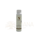 Ein eleganter weißer flaschen von d’natureza castor oil mit minimalistischem etikett und goldenen akzenten für ricinoleinsäure im mana shop