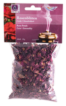Ein paket getrocknete rosenblüten 20g von berk mit duft für liebe und sinnlichkeit bei mana shop