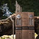 Madalbal Sagrada Madre Yagra natürliche Räucherstäbchen, 8 dicke Räucherwaren, handgefertigt und aromatisch riechend