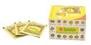 Samahan tee 25 stk box mit gelb grünen verpackungen für traditionellen ayurvedischen kräutertee aus sri lanka