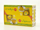 Samahan Tee, 100 Teebeutel, natürliche Kräutertee-Verpackung mit Teebeuteln in einer offenen Packung.