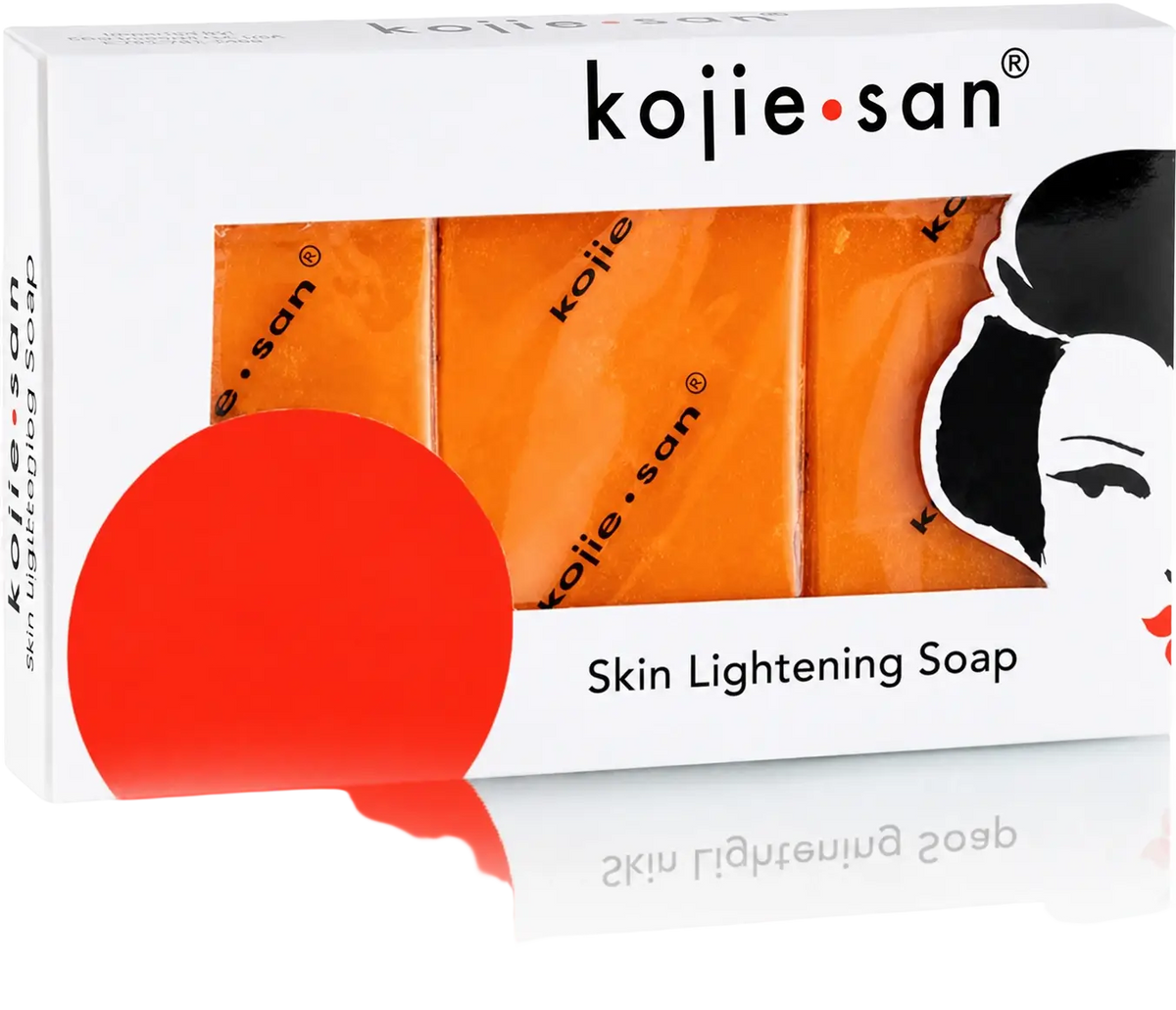 Sanfte Gesichtsseife von KT Supply mit Koji Acid P25, 3x65g für klare Haut und natürliche Aufhellung