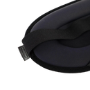 Schlafmaske zur tiefenentspannung welltouch schwarz mit weichem polster und verstellbarem gurt ideal für erholsamen schlaf