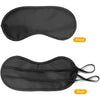 schwarze Schlafmaske