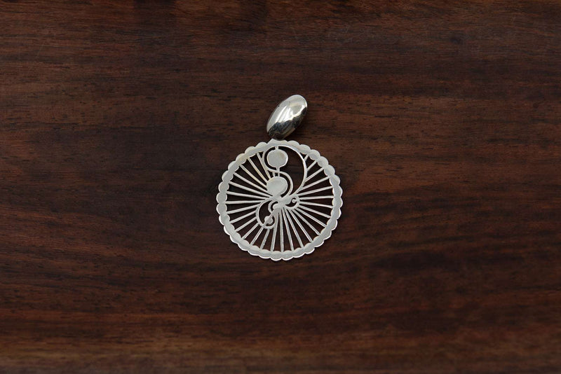 Kettenanhänger Silberschmuck Kabbala