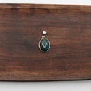 Silberanhänger mit Peridot – Handgefertigt & voller Harmonie